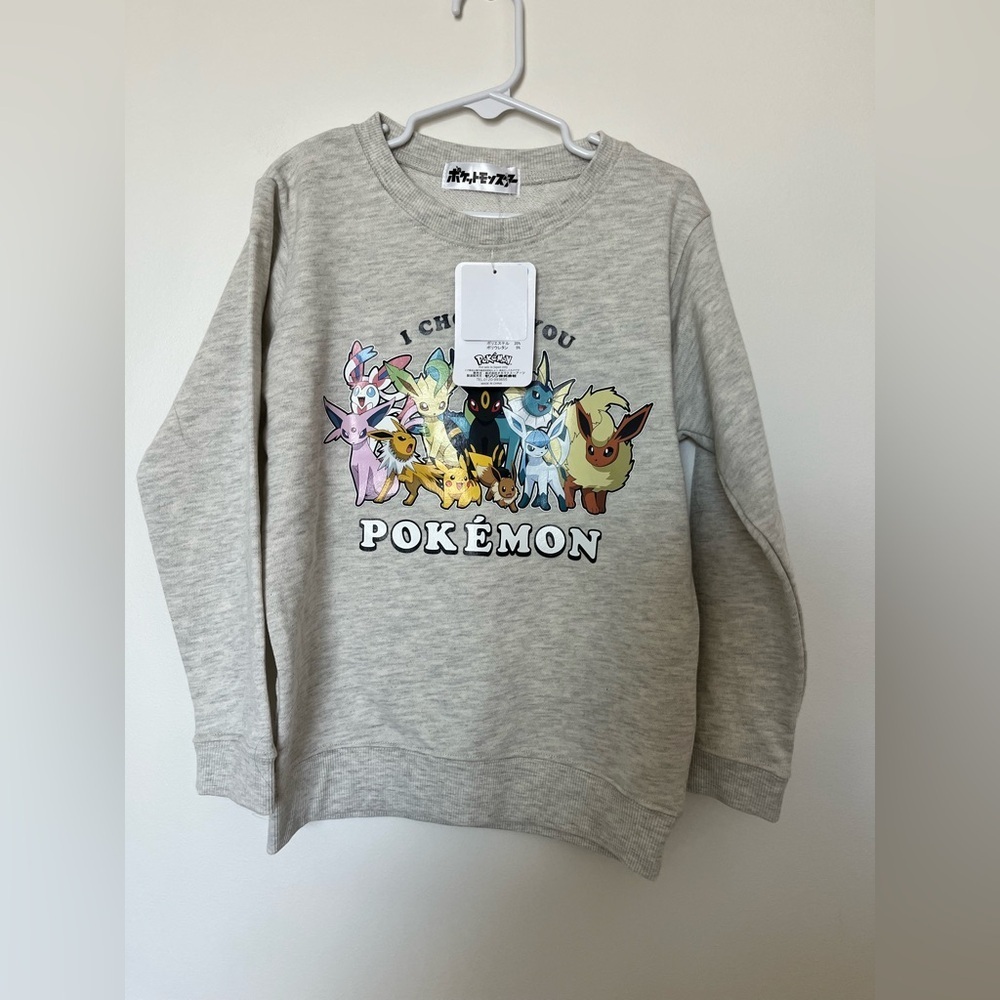 Pokémon graphic crewneck sweatshirt kids - Picture 4 of 7